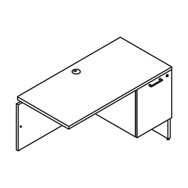 Groupe Lacasse Return, Right Executive, B/F, 42inWx20inDx29inH, Niagara LAS31NFR2042IFA - main